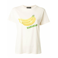 Monogram Camiseta com estampa de bananas - Neutro