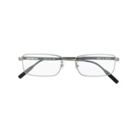 Montblanc Armação de óculos retangular - Preto
