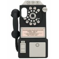 Moschino Public Phone iPhone XS/S case - Preto