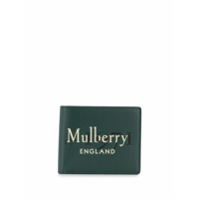 Mulberry folder logo embossed wallet - Verde