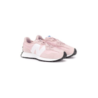 New Balance Kids logo low-top trainers - Rosa