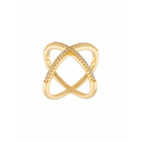 Nialaya Jewelry Anel com banho de ouro 18k - Amarelo