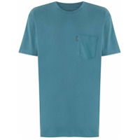 Osklen T-shirt Big Color com bolso - 0206 AZUL ESCURO