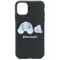 Palm Angels Capa para iPhone 11 Ice Bear - Preto
