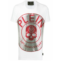Philipp Plein Camiseta com aplicação 20th Anniversary - Branco