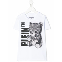 Philipp Plein Camiseta com aplicação Teddy Bear - Branco