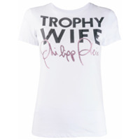 Philipp Plein Camiseta com estampa - Branco