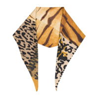 Pierre-Louis Mascia animal-print silk scarf - Neutro