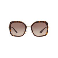Prada Eyewear Óculos de sol quadrado - Marrom