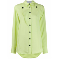 Proenza Schouler White Label Camisa com botões - Verde