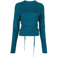 Proenza Schouler White Label Suéter com recorte vazado - Azul
