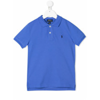 Ralph Lauren Kids Camisa polo com logo - Azul