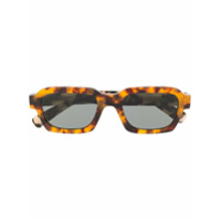 Retrosuperfuture Havana squared sunglasses - Marrom