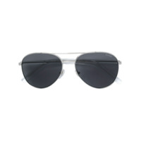 Retrosuperfuture Óculos de sol aviador 'Ideal' - Branco