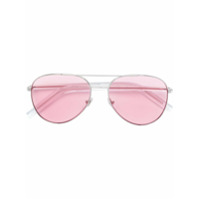 Retrosuperfuture Óculos de sol aviador 'Ideal' - Rosa