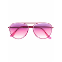 Retrosuperfuture Óculos de sol aviador - Rosa