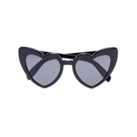 Saint Laurent Eyewear Óculos de sol em forma de coração Loulou - Preto
