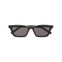 Saint Laurent Eyewear Óculos de sol retangular Dylan - Preto