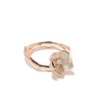 Shaun Leane Anel Cherry Blossom com flor de diamante - ROSE GOLD VERMEIL