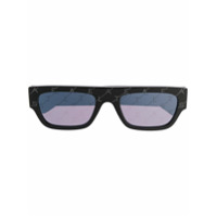 Stella McCartney Eyewear Óculos de sol retangular - Preto