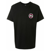 Stussy Camiseta mangas curtas com estampa de logo - Preto