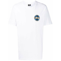 Stussy Camiseta mangas curtas com logo - Branco