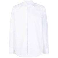 Tagliatore Camisa Cambridge com colarinho pontiagudo - Branco