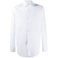 Tagliatore Regent stand up collar shirt - Branco