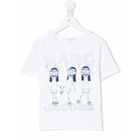 The Marc Jacobs Kids Camiseta branca com estampa de logo - Branco