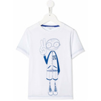 The Marc Jacobs Kids Camiseta com estampa de cartoon - Branco