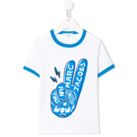 The Marc Jacobs Kids Camiseta com estampa de logo - Branco