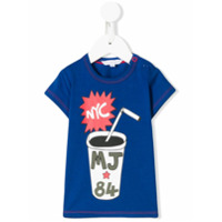 The Marc Jacobs Kids Camiseta com estampa gráfica - Azul