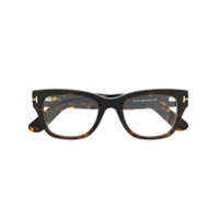 Tom Ford Eyewear Armação de óculos Wayfarer - Marrom