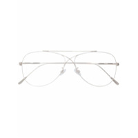 Tom Ford Eyewear Óculos de sol aviador - Metálico