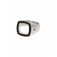 Tom Wood sterling silver Cushion Open Spinel ring - Prateado