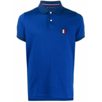 Tommy Hilfiger Camisa polo com logo bordado - Azul
