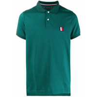Tommy Hilfiger Camisa polo com logo bordado - Verde