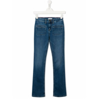 Tommy Hilfiger Junior front pocket stretch-fit jeans - Azul