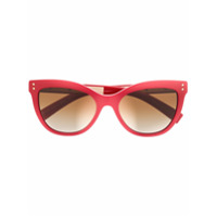 Valentino Eyewear Óculos de sol gatinho VA4049 - Vermelho