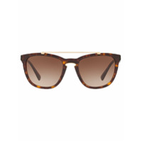Valentino Eyewear Óculos de sol quadrado - Marrom