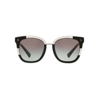 Valentino Eyewear Óculos de sol Rockstud - Preto