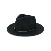 Van Palma Noe chain embellished hat - Preto