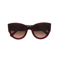 Versace Eyewear Óculos de sol oversized - Vermelho