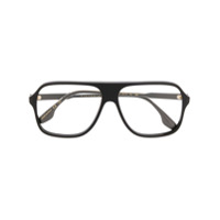 Victoria Beckham Armação de óculos quadrada - Prateado
