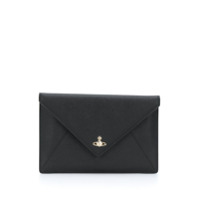 Vivienne Westwood envelope clutch bag - Preto