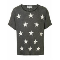 Wildfox Camiseta com estampa de estrelas - Cinza