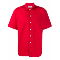 Alexander McQueen Camisa com estampa de dragão - Vermelho