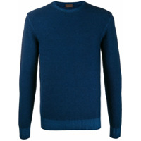 Altea Suéter Gauge 7 de tricô texturizado - Azul
