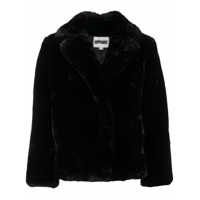 Apparis Manon oversized faux-fur jacket - Preto