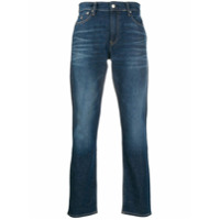 Calvin Klein Jeans Calça jeans slim cintura média - Azul